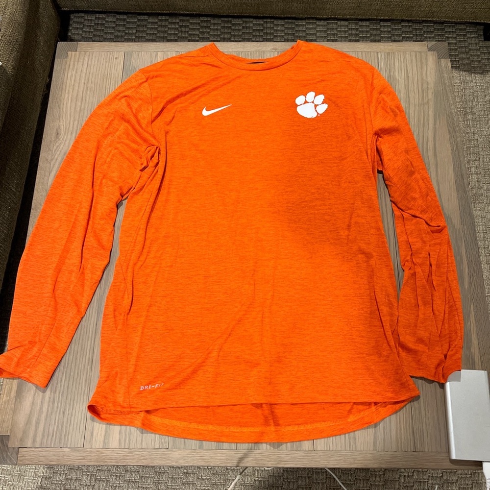 Clemson Tigers long sleeve dri-fit shirt - mens size extra large